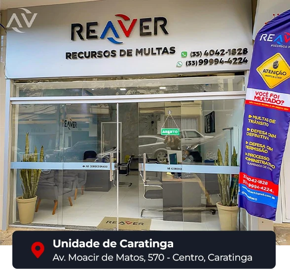 Unidade-Caratinga-Reaver Multas